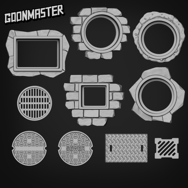 Basing Bits - Manhole Covers